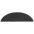 Tapis d'escalier autocollants 5 pcs anthracite 56x17x3 cm