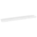 Étagères murales 2 pcs Blanc brillant 60x9x3 cm