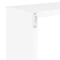 Étagères cube murales 6 pcs blanc 30x15x30 cm