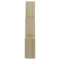 Étagère murale cube Chêne sonoma 78x15x93 cm Bois d’ingénierie