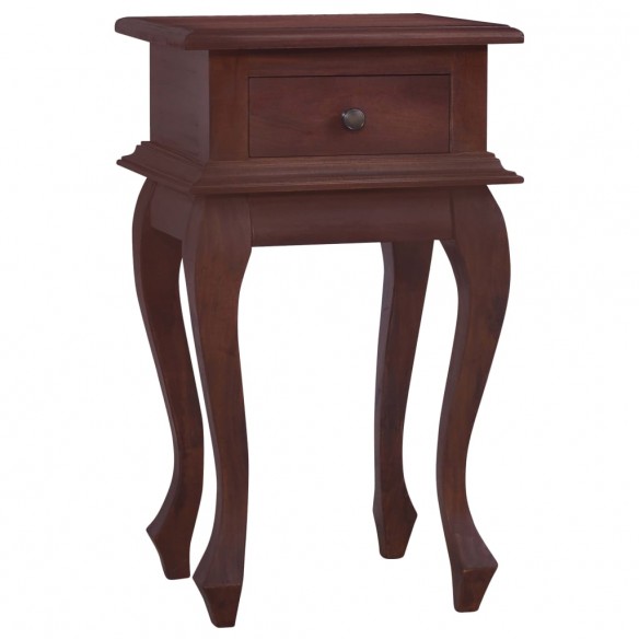 Table de chevet Marron classique 35x30x60 cm Bois d'acajou