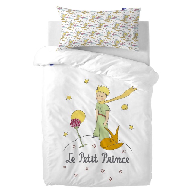 Taie d'oreiller HappyFriday Le Petit Prince Ses amis Multicouleur 50 x