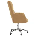 Chaise de relaxation Marron Velours