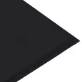 Banc de jardin pliable avec coussin 118 cm Bambou