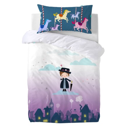 Pillowcase HappyFriday Mr Fox Nanny Multicolour 50 x 75 cm 2