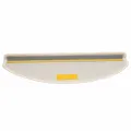 Tapis d'escalier 10 pcs 65x21x4 cm Blanc