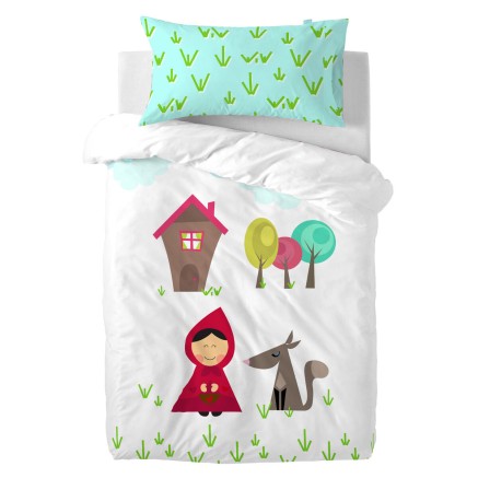 Kissenbezug HappyFriday Mr Fox Grandma Bunt 50 x 75 cm 2