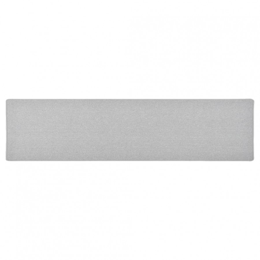 Tapis de couloir Gris clair 50x200 cm