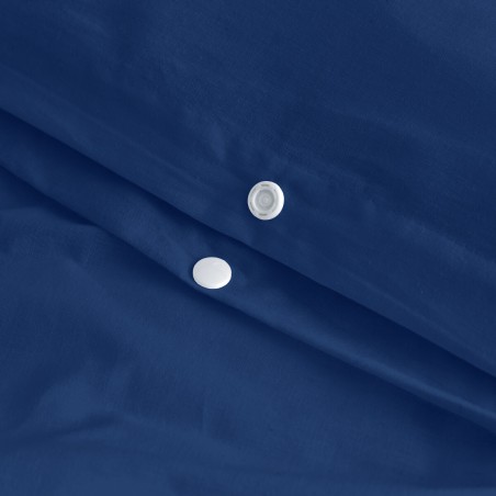 Copripiumino HappyFriday BASIC Blu Marino 155 x 220 cm