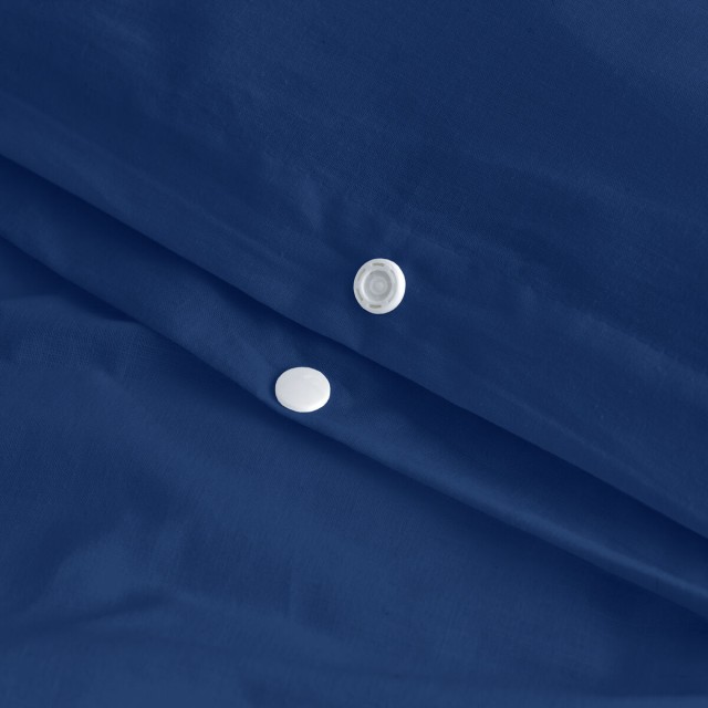Housse de Couette HappyFriday BASIC Blue marine 200 x 200 cm