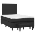 cadre de lit matelas Noir 120x200 cm Similicuir
