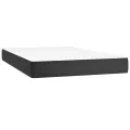 cadre de lit matelas Noir 120x200 cm Similicuir