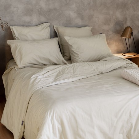 Noorse hoes HappyFriday BASIC Beige 240 x 220 cm