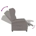 Fauteuil Taupe Tissu