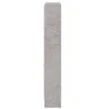Armoire à chaussures Gris béton 59x17x108 cm Bois d'ingénierie
