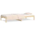 Lit de jour sans matelas 90x200 cm bois de pin massif