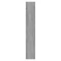 Armoire à chaussures Sonoma gris 63x24x147 cm Bois d'ingénierie