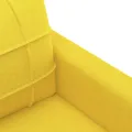 Fauteuil Jaune clair 60 cm Tissu