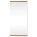 Armoire de bain à miroir d'angle chêne 30x24x60 cm
