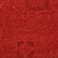 Tapis d'escalier autoadhésifs 5 pcs 65x21x4 cm Rouge