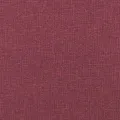 Chaise de relaxation avec tabouret Rouge bordeaux Tissu