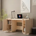 Bureau 140x50x75 cm bois massif de pin