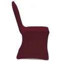 Housse de chaise extensible 100 pcs Bordeaux