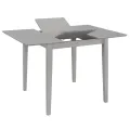 Mobilier de salle à manger 3 pcs MDF Gris