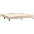 cadre de lit avec matelas Cappuccino 180x200 cm