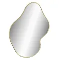Miroir mural Doré 60x50 cm
