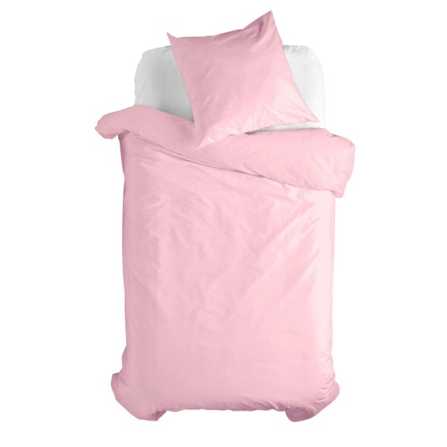 Parure de couette HappyFriday Basic Kids Rose clair Lit 1 persone 2 Pi
