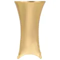 Nappes de table extensibles 2 pcs 70 cm Doré