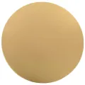 Nappes de table extensibles 2 pcs 70 cm Doré