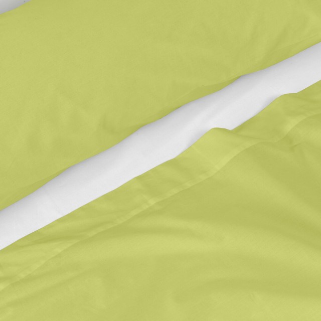 Bedding set HappyFriday BASIC KIDS Green Single 180 x 270 cm 2 Pieces