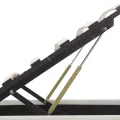 Cadre de lit à rangement hydraulique sans matelas avec LED