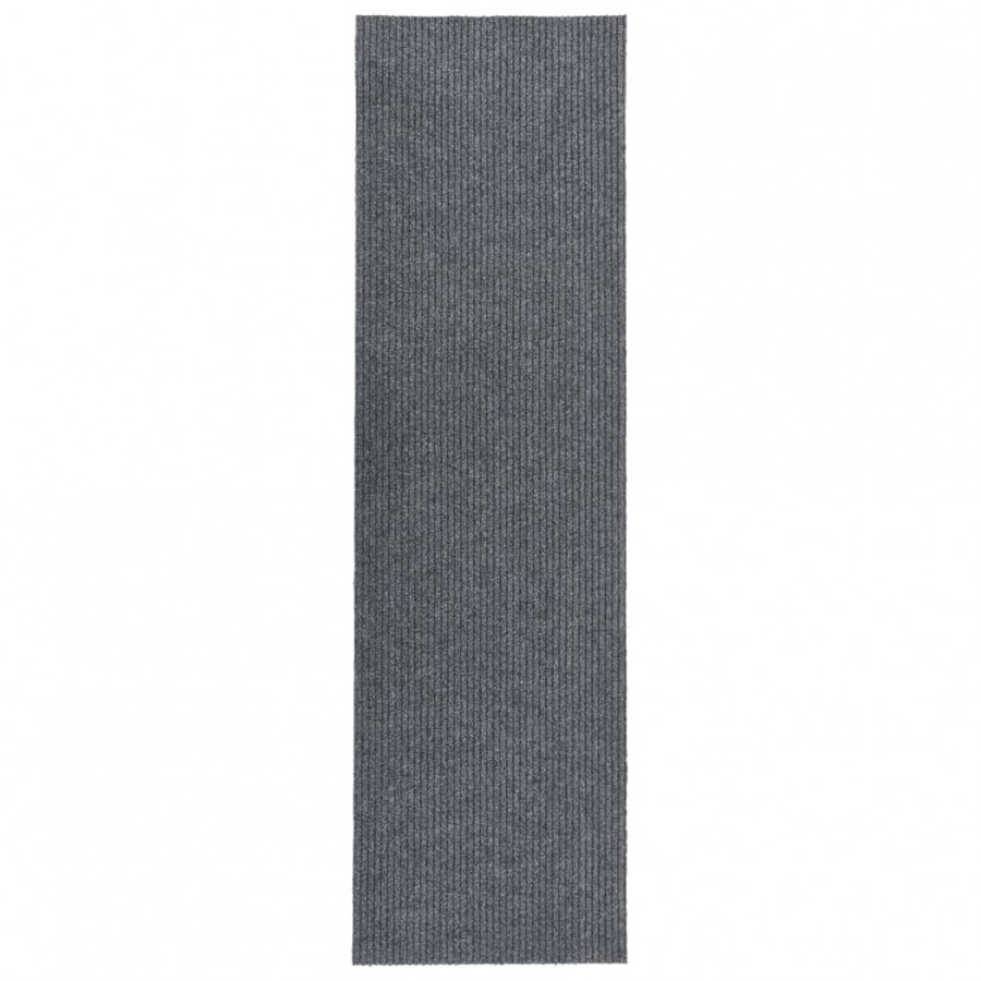 Tapis 100x400 cm Gris