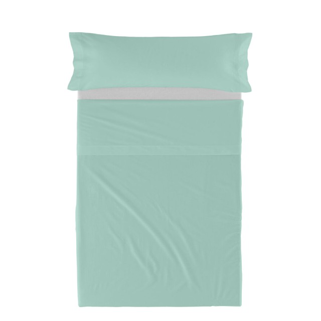 Set di Lenzuola HappyFriday BASIC KIDS Menta Singolo 180 x 270 cm 2 Pe