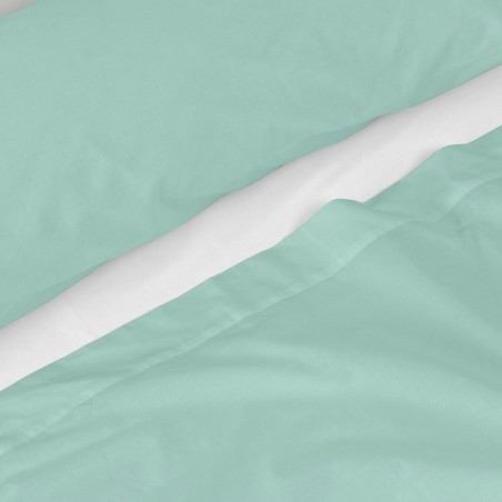 Juego de Sábanas HappyFriday BASIC KIDS Menta Cama de 105 180 x 270 c