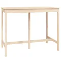Ensemble de bar 7 pcs Bois de pin massif