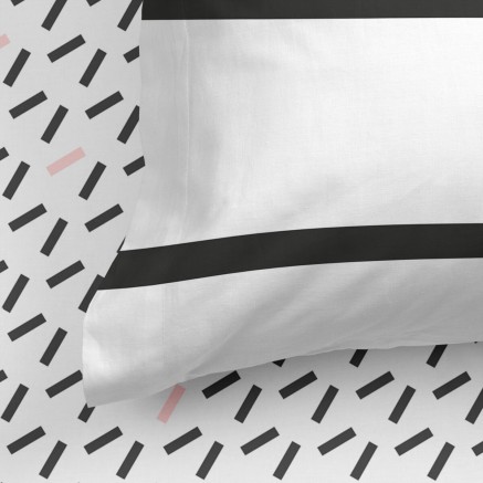 Sábana Bajera Ajustable HappyFriday BLANC Multicolor Cama de 180 28 x