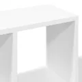 Étagère murale blanc 100x20x53 cm bois d'ingénierie