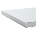 Étagères murales 2 pcs 50x40x3 cm argenté acier inoxydable