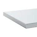 Étagères murales 2 pcs 100x40x3 cm argenté acier inoxydable