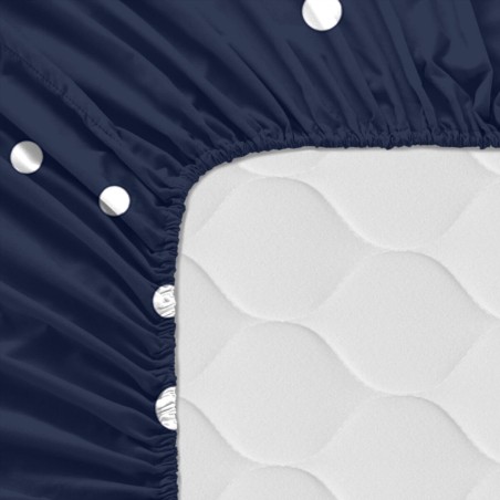 Lenzuolo con angoli aderenti HappyFriday BLANC Multicolore 28 x 2 x 38