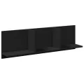 Armoire murale 100x16,5x30 cm noir bois d'ingénierie