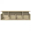 Armoire murale 100x20x30 cm chêne sonoma bois d'ingénierie