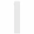 Armoire murale blanc 80x15x80 cm bois d'ingénierie