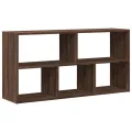 Étagère murale chêne marron 100x25x50 cm bois d'ingénierie