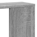 Étagère murale sonoma gris 100x15x70 cm bois ingénierie