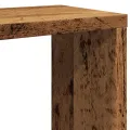 Étagères cube murales 2 pcs vieux bois 30x15x30 cm